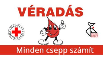 Adj vért, és ments meg három életet! – Február elején véradás lesz Hevesen