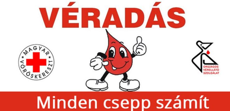 Adj vért, és ments meg három életet! – Február elején véradás lesz Hevesen