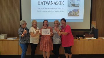 Jól szerepelt vármegyénk csapata a Hetvenkedő Hatvanasok között