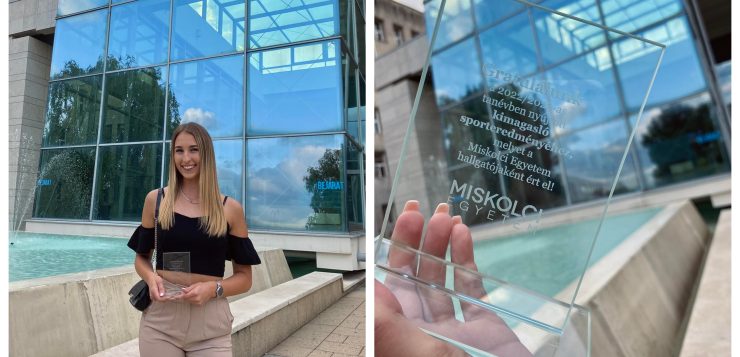 Atlétika: Tóth Lilla remek teljesítményével újabb elismerést érdemelt ki