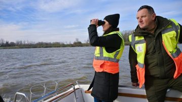 Szezonzáró közös ellenőrzés a Tiszán