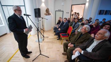 Konferencia és sajtótájékoztató az újonnan átadott Halász-kúriában