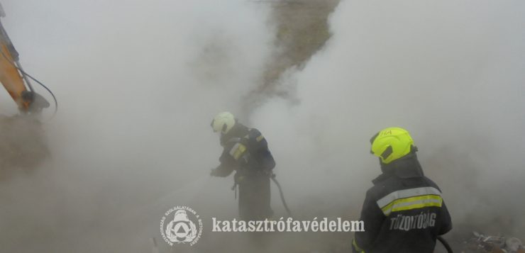 Erdőtelek és Kál között mentettek a hétvégén a hevesi tűzoltók