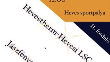 Téli-kupa: Jól kezdett a Hevestherm-Hevesi LSC, most jöhet a második forduló