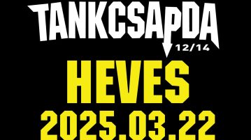 Grandiózus koncerttel tért vissza a Tankcsapda a hevesi Művelődési Központba –  JEGYEK MÁR KAPHATÓK!