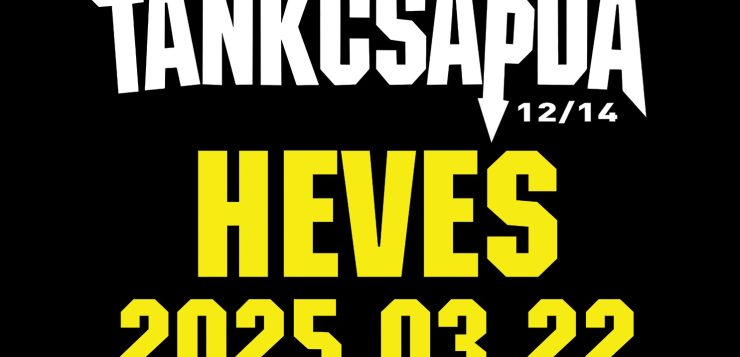 Grandiózus koncerttel tért vissza a Tankcsapda a hevesi Művelődési Központba –  JEGYEK MÁR KAPHATÓK!