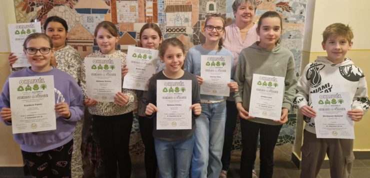 Országos projektversenyen indultak a körzetis diákok