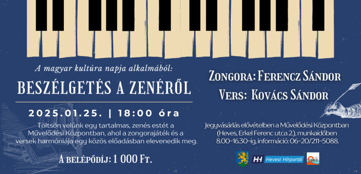 Különleges zenei est a Magyar Kultúra Napja alkalmából