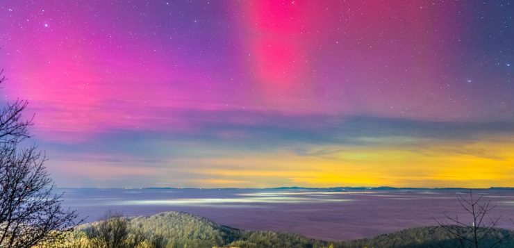 Az idei év első égi csodája a Mátrában