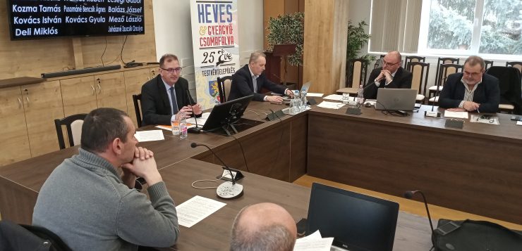 Munkaterv szerinti ülését tartotta a hevesi képviselő-testület február 27-én (videóval)