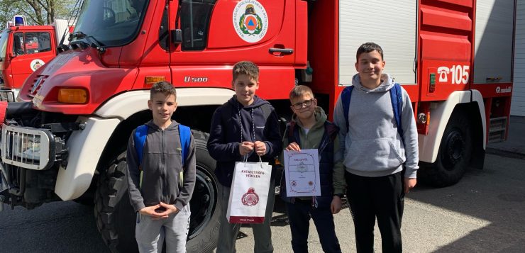 Katasztrófavédelmi ifjúsági versenyen indultak a hevesi diákok
