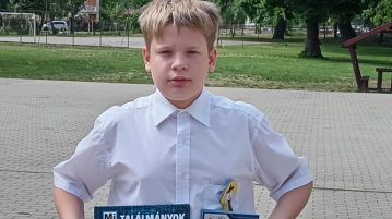 Természettudományi versenyen remekelt a hevesi tanuló