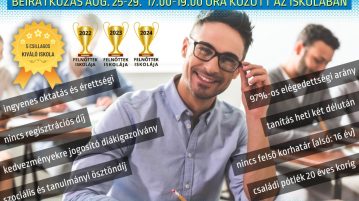 Esti gimnáziumi oktatás indít a Tempus Felnőttek Általános Iskolája és Gimnáziuma Hevesen