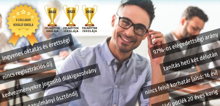 Esti gimnáziumi oktatás indít a Tempus Felnőttek Általános Iskolája és Gimnáziuma Hevesen