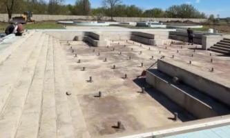 Épül a strand, a Turisztikai Centrum Beruházás utolsó eleme, augusztusban próbaüzem! – fotók