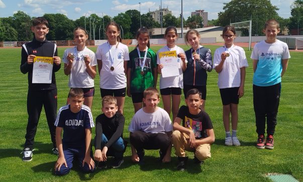 Kiemelkedő körzetis eredmények az atlétika 3 próba vármegyei fordulóján